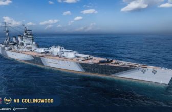 The "Nelson" with large guns. The battleship "Collingwood." United Kingdom