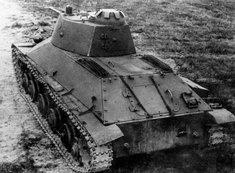 Т-50 выпуска августа 1941 года