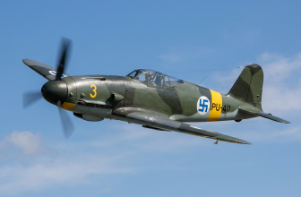 The Messerschmitt in Finnish. The VL Puuska fighter, which arrived too late for the war and was intended to be a low-cost alternative to the Bf-109