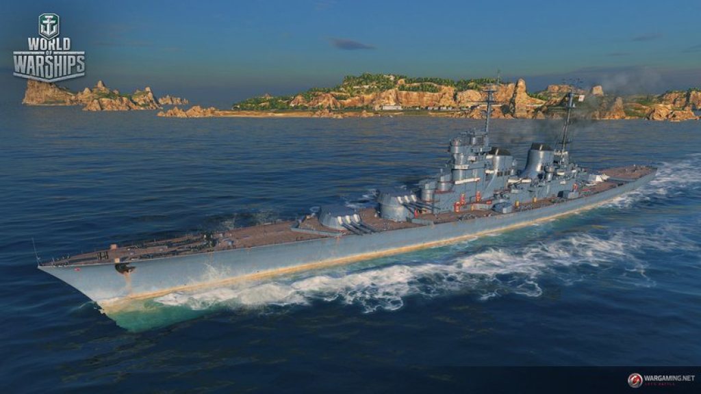 The cruiser Stalingrad from World of Warships