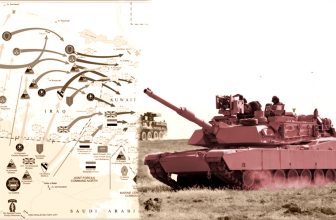 The Largest Tank Battle of the 20th Century: 200 T-72s Against 435 Abrams Tanks