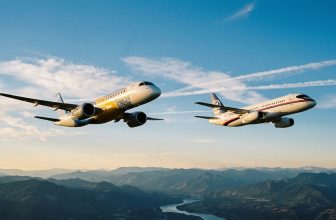 A showdown between second-tier aircraft. The Brazilian Embraer E190-E2 outperforms the “Superjet” in almost every respect. But there is potential