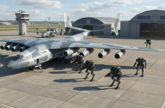 Russian military transport aircraft following the Il-100 “Slon.” The Russian successor to the Mriya will have an even greater payload capacity than the Soviet original.