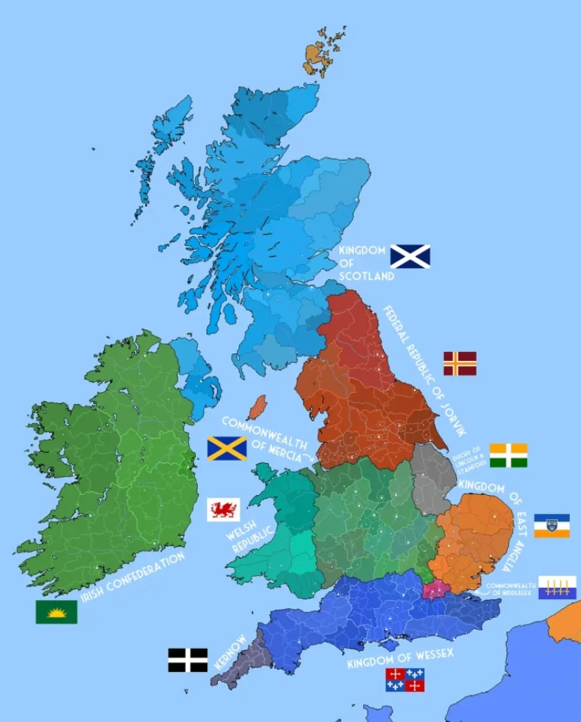 Britain in the early 21st century. There is no single country, and there never was.