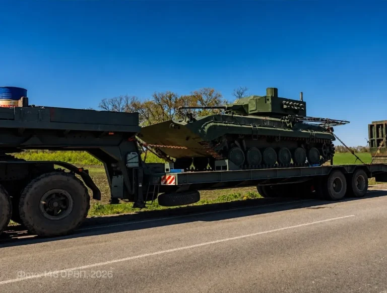 Модернизированная украинская БМП с испанским боевым модулем. Фото Минобороны Украины