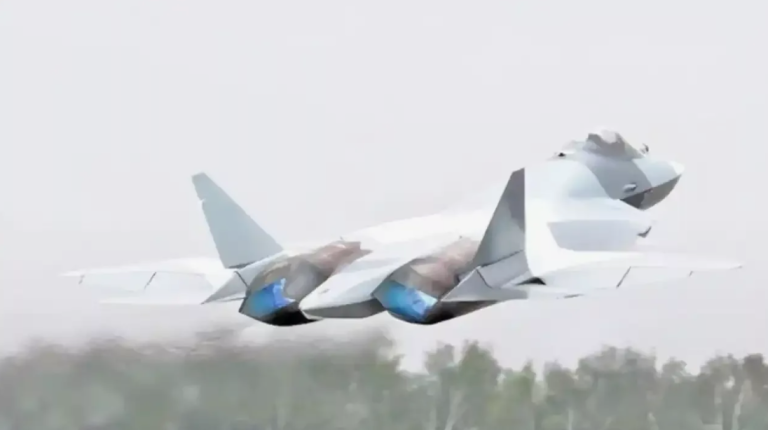 Су-57 с двигателем «Изделие 30» 
