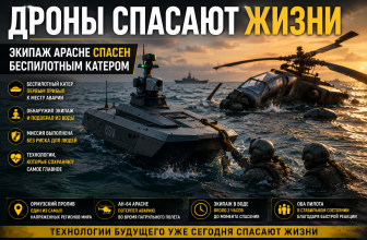 When Drones Save Lives: An Apache Crew Rescued an Unmanned Boat for the First Time in History