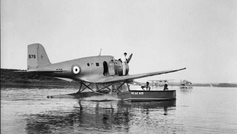 легкий многоцелевой самолет Canadian Vickers Delta (676) на поплавковом шасси. Снимок facebook.com