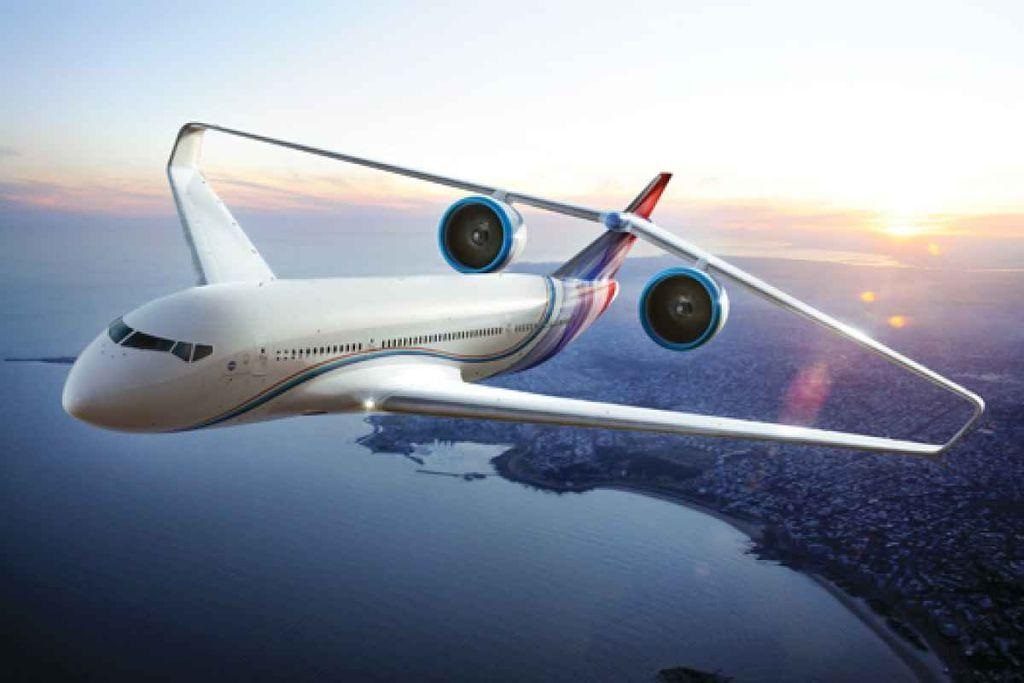 Aircraft with a box wing
