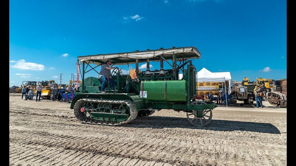 An actual Holt 120 tractor
