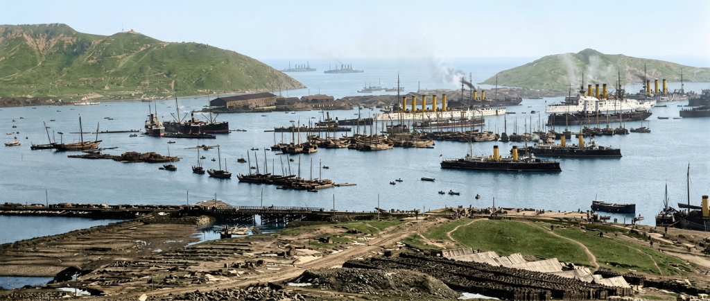 This is what the Pacific Fleet of the Russian Empire might have looked like in an alternative reality