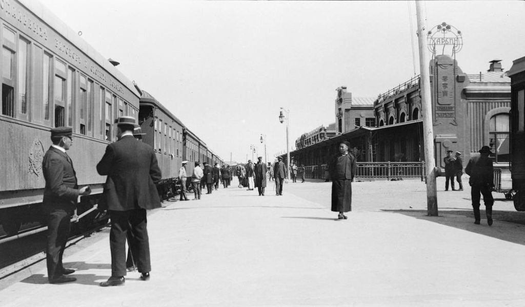 Harbin, the Chinese Eastern Railway, or the port of Dalny in the early twentieth century
