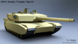 Another American casualty of the Soviet Union’s collapse: the M1 Abrams “Thumper” with a 140-mm gun and an automatic loading system