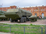 The predecessor of the “Iskander” that struck fear into the West: the Soviet medium-range ballistic missile “Oka.”