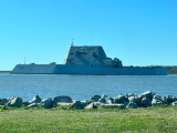 Modified "Zumwalt" Undergoing Testing