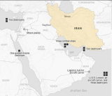 Deployment of the U.S. Navy around Iran