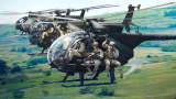 How the Night Stalkers' small helicopters "appear out of nowhere" during special operations