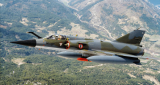 A tailless aircraft. The Dassault Mirage IIIEX experimental fighter-bomber. France