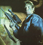 A Finnish bull-pup variant of the Kalashnikov assault rifle